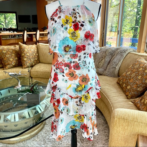 🌺🌸 Flowey & Flowery Dress, layered , From the Philippines ! 🇵🇭 💃🏼 - Picture 1 of 12